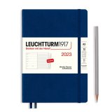 Leuchtturm1917 Еженедельник-блокнот на 2023 год, неделя на странице, Navy (темно-синий) А5 Medium Leuchtturm1917 Еженедельник-блокнот на 2023 год, неделя на странице, Navy (темно-синий) А5 Medium