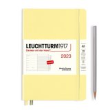 Leuchtturm1917 Еженедельник-блокнот на 2023 год, неделя на странице, Smooth Colors Vanilla (ванильный) Medium