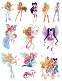 Винкс (Winx). Лист виниловых наклеек А4 Винкс (Winx). Лист виниловых наклеек А4