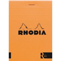 Rhodia Блокнот Basics R №12 оранжевый (нелинованный) A6 Rhodia Блокнот Basics R №12 оранжевый (нелинованный) A6