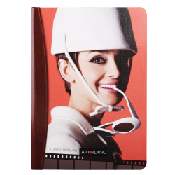 Дизайнерская записная книжка Art Blanc Audrey (в линейку), A5 Дизайнерская записная книжка Art Blanc Audrey (в линейку), A5