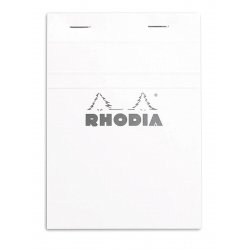 Rhodia Блокнот Basics №13 белый (в клетку) A6 Rhodia Блокнот Basics №13 белый (в клетку) A6