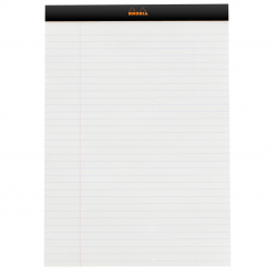 Rhodia Basics Black A4 №18 Pad stapled Rhodia Basics Black A4 №18 Pad stapled