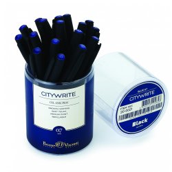 Bruno Visconti CityWrite Black (0,7 мм, синие чернила) Bruno Visconti CityWrite Black (0,7 мм, синие чернила)