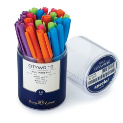 Bruno Visconti CityWrite Special (1,0 мм, синие чернила) (уцененный товар) Bruno Visconti CityWrite Special (1,0 мм, синие чернила) (уцененный товар)