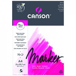 Canson Marker Layout - склейка для маркеров и каппилярных ручек A4 Canson Marker Layout - склейка для маркеров и каппилярных ручек A4