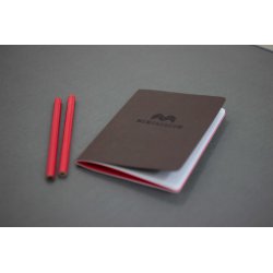 Скетчбук Memorandum WHITE RED BOOK (нелинованный), A5