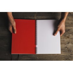 Voodoo Books Red Line Folder Sketchbook A4 Voodoo Books Red Line Folder Sketchbook A4