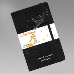Записная книжка Moleskine Le Petit Prince (в линейку), Large, черная Записная книжка Moleskine Le Petit Prince (в линейку), Large, черная