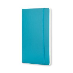 Записная книжка Moleskine Classic Soft (в точку), Large, бирюзовый