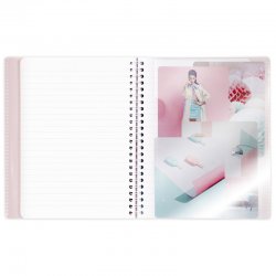 Clairfontaine Тетрадь в клетку на гребне Koverbook Blush мятная A5 Clairfontaine Тетрадь в клетку на гребне Koverbook Blush мятная A5