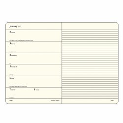 Leuchtturm1917 Еженедельник-блокнот на 2017 год, неделя на странице Master Leuchtturm1917 Еженедельник-блокнот на 2017 год, неделя на странице Master