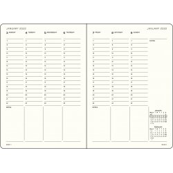 Leuchtturm1917 Еженедельник на 2025 год, неделя на развороте (вертикальный) Black (черный) Medium Leuchtturm1917 Еженедельник на 2025 год, неделя на развороте (вертикальный) Black (черный) Medium