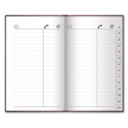 BRAUBERG Телефонная книжка А5, 136х202 мм, 96 л., вырубной алфавит, "Imperial", под гладкую кожу, темно-коричневая BRAUBERG Телефонная книжка А5, 136х202 мм, 96 л., вырубной алфавит, "Imperial", под гладкую кожу, темно-коричневая