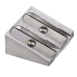 BRAUBERG Точилка Style двойная металлическая (8мм и 11мм) BRAUBERG Точилка Style двойная металлическая (8мм и 11мм)
