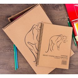Potentate Kraft Paper Sketchbook А4- Potentate Kraft Paper Sketchbook А4-