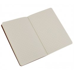 Записная книжка Moleskine Cahier (в клетку, 3 шт.), Pocket, красная