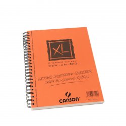 Альбом для графики Canson XL A5 спираль по длинной стороне Альбом для графики Canson XL A5 спираль по длинной стороне