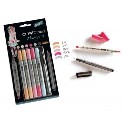 Copic Ciao Набор маркеров 6 цветов Manga 7 (x6) Copic Ciao Набор маркеров 6 цветов Manga 7 (x6)