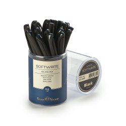 Bruno Visconti SoftWrite Black (0,5 мм, черные чернила)