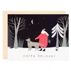 Открытка "Happy Holidays" C6 Открытка "Happy Holidays" C6