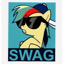 Swag Pony №29. Одиночная наклейка А6 Swag Pony №29. Одиночная наклейка А6