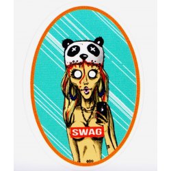 Swag Girl №28. Одиночная наклейка А6 Swag Girl №28. Одиночная наклейка А6
