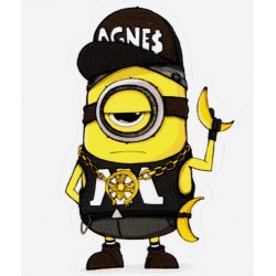 Minion №27. Одиночная наклейка А6 Minion №27. Одиночная наклейка А6