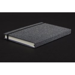 Sketchbook Me Черный металлик нелинованный в твердой обложке A5-