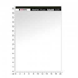 INDINOTES Blank Pad - нелинованный блокнот для каллиграфии и перьевых ручек А4 INDINOTES Blank Pad - нелинованный блокнот для каллиграфии и перьевых ручек А4