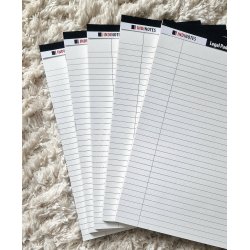 INDINOTES Legal Pad Ivory A4 INDINOTES Legal Pad Ivory A4