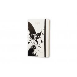 Записная книжка Moleskine Batman (в линейку), Large, белая Записная книжка Moleskine Batman (в линейку), Large, белая