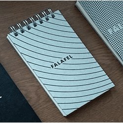 Falafel блокнот на пружине Notepad In Orbit А7