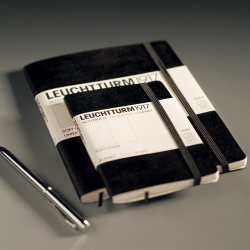 Leuchtturm1917 Pocket Soft Cover Notebook Black Leuchtturm1917 Pocket Soft Cover Notebook Black