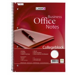 Тетрадь на спирали Landre Business Office Notes Collegeblock А4 Тетрадь на спирали Landre Business Office Notes Collegeblock А4