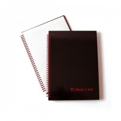 Тетрадь Oxford Black n' Red Wirebound A5 Тетрадь Oxford Black n' Red Wirebound A5