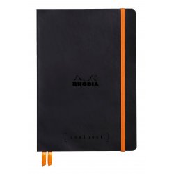 Rhodia Записная книжка Rhodiarama GoalBook (в точку), А5, черная Rhodia Записная книжка Rhodiarama GoalBook (в точку), А5, черная