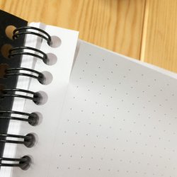 Rhodia Classic черная тетрадь на спирали (в точку) A5 Rhodia Classic черная тетрадь на спирали (в точку) A5
