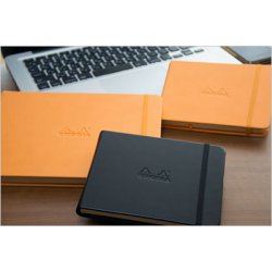 Rhodia Webnotebook Landscape Orange Medium Rhodia Webnotebook Landscape Orange Medium