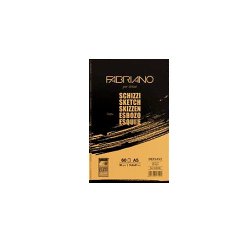 Fabriano Schizzi - блокнот-склейка для графики и каллиграфии A5 Fabriano Schizzi - блокнот-склейка для графики и каллиграфии A5