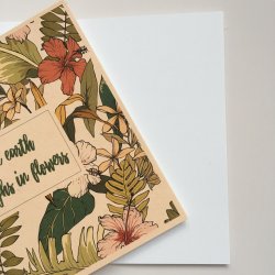 Lol&Kek Скетчбук Tropical 20х20 см - Flowers Lol&Kek Скетчбук Tropical 20х20 см - Flowers