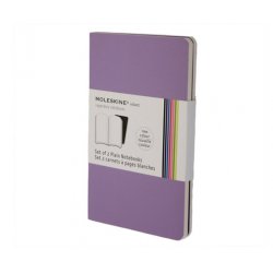 Записная книжка Moleskine Volant (нелинованная, 2 шт.), Large, пурпурная Записная книжка Moleskine Volant (нелинованная, 2 шт.), Large, пурпурная