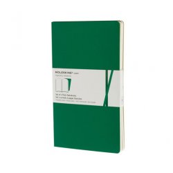 Записная книжка Moleskine Volant (нелинованная, 2 шт.), Large, изумрудная Записная книжка Moleskine Volant (нелинованная, 2 шт.), Large, изумрудная