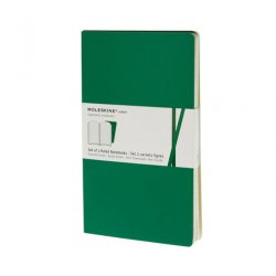 Записная книжка Moleskine Volant (в линейку, 2 шт.), Large, изумрудная Записная книжка Moleskine Volant (в линейку, 2 шт.), Large, изумрудная