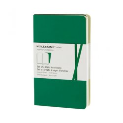 Записная книжка Moleskine Volant (нелинованная, 2 шт.), Pocket, изумрудная Записная книжка Moleskine Volant (нелинованная, 2 шт.), Pocket, изумрудная
