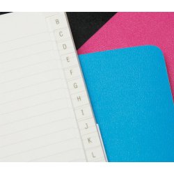 Записная книжка Moleskine Volant (с алфавитом), Large, синяя Записная книжка Moleskine Volant (с алфавитом), Large, синяя